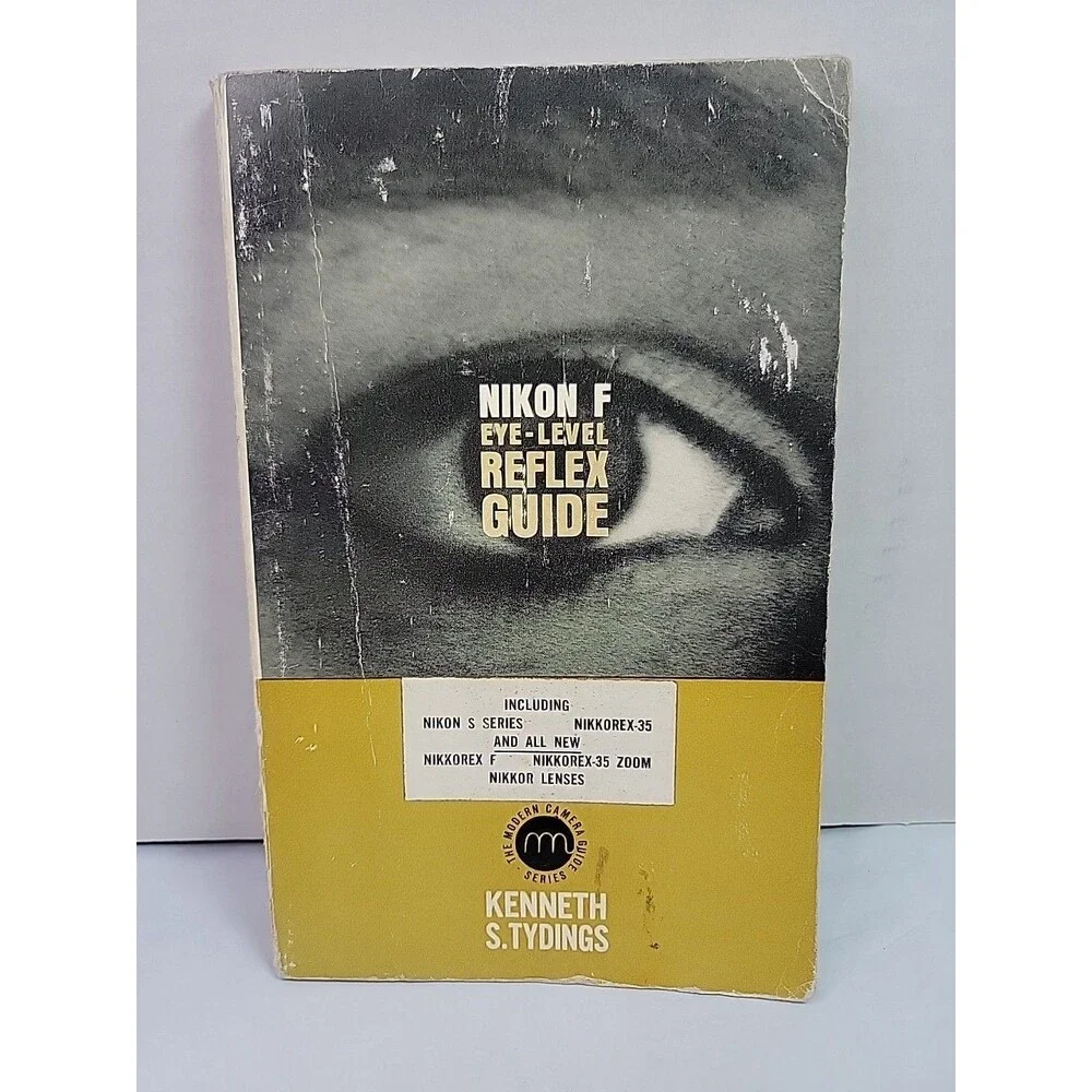 Vintage 1962 Nikon F Eye Level Reflex Guide Kenneth Tyding First Printing Camera